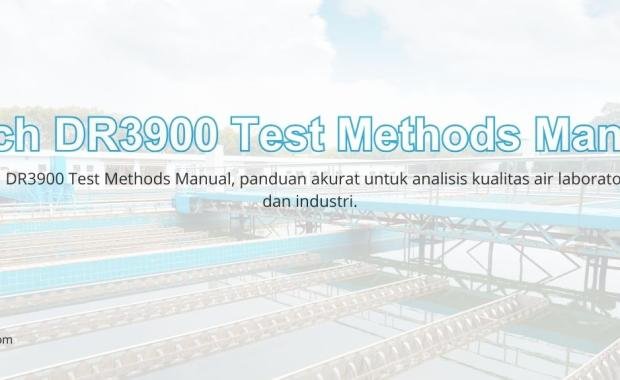 Hach DR3900 Test Methods Manual